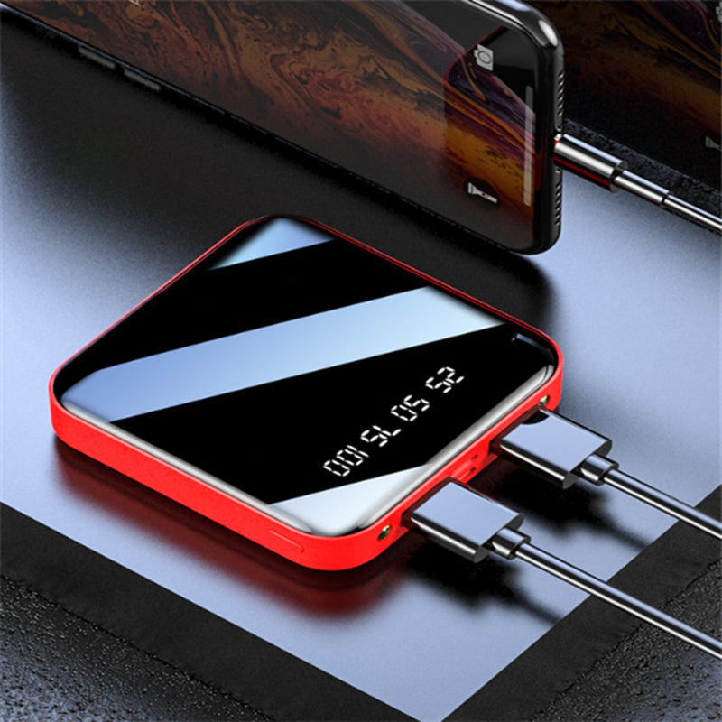 Mini Mirror Digital Power Bank