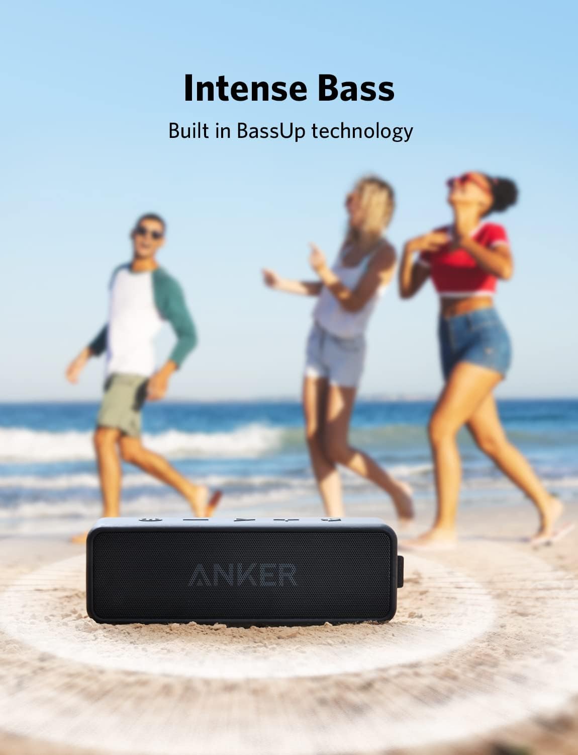 Soundcore 2 Portable Bluetooth Speaker with Stereo Sound