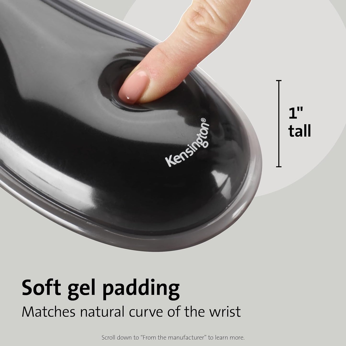 Duo Gel Keyboard Wrist Rest