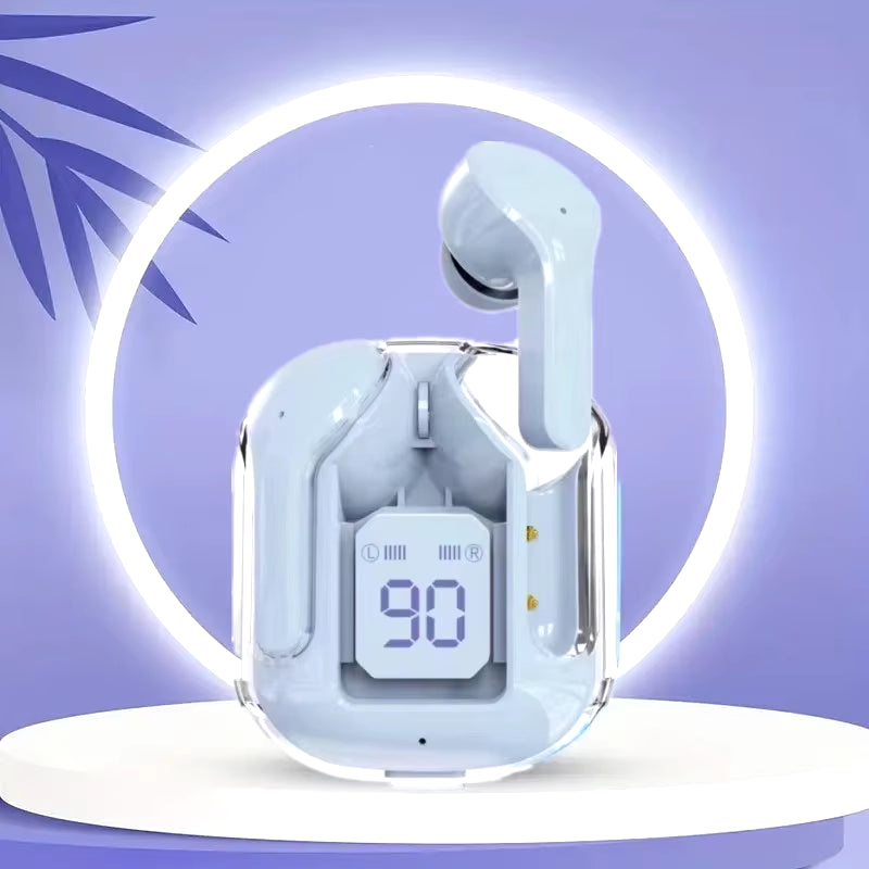 Wireless Bluetooth Earphone Transparent HIFI Headphones