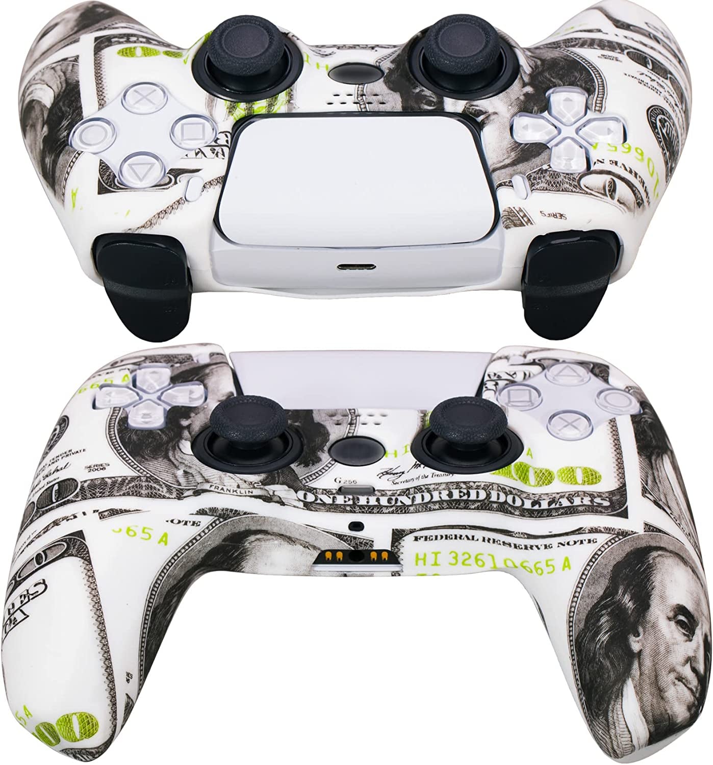 PS5 Controller Silicone Cover with Thumb Grips