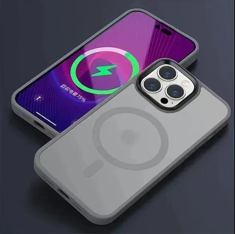 Matte Frosted iPhone Case – Magnetic & Magsafe