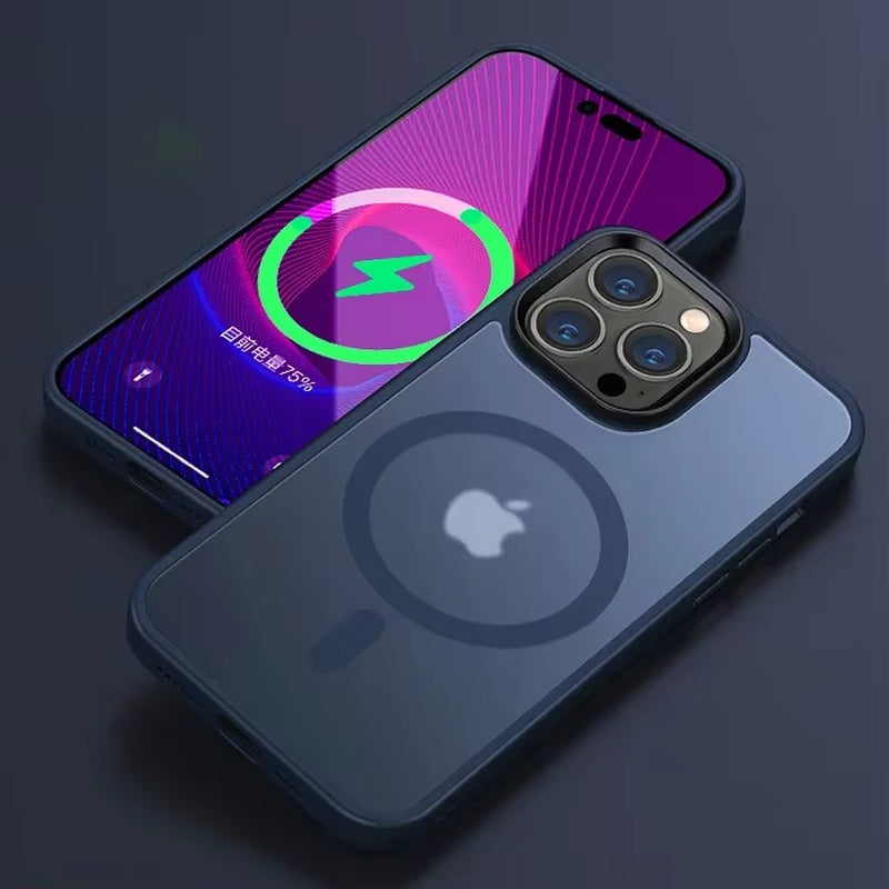 Matte Frosted iPhone Case – Magnetic & Magsafe