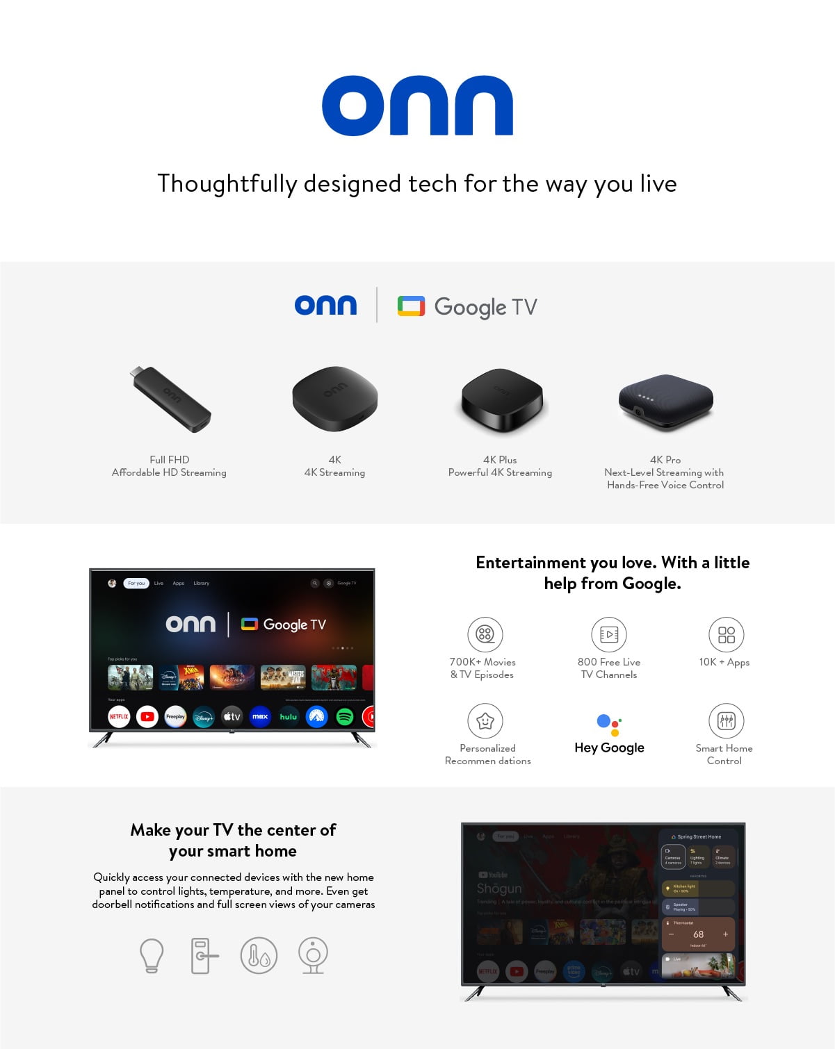 4K Streaming Device, Google TV