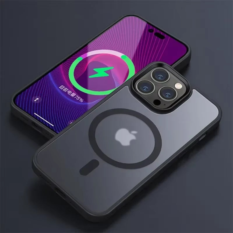 Matte Frosted iPhone Case – Magnetic & Magsafe