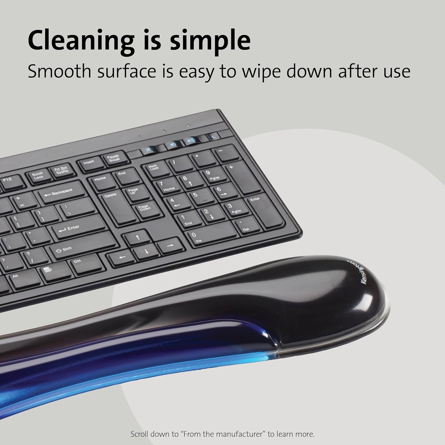 Duo Gel Keyboard Wrist Rest