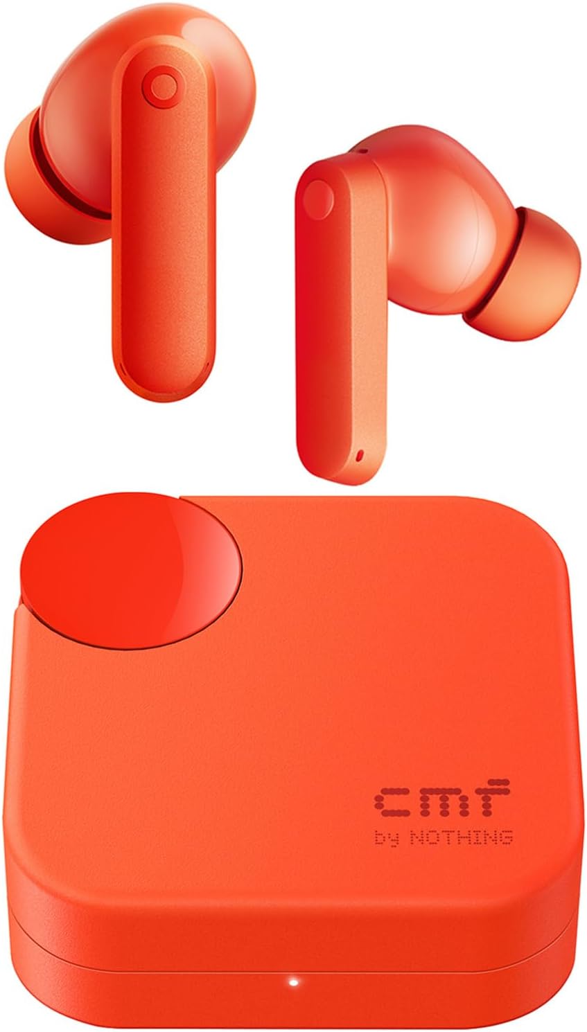 CMF Buds 2A Wireless Earbuds 2025 New Active Noise Cancelling 42Db Hybrid ANC Bluetooth Headphones, 12.4Mm Dynamic Driver for Big Bass, 4 Mic Clear Call, Sport Ear Buds for Iphone, Android, Light Grey