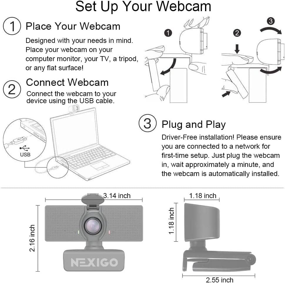 Webcam with Microphone