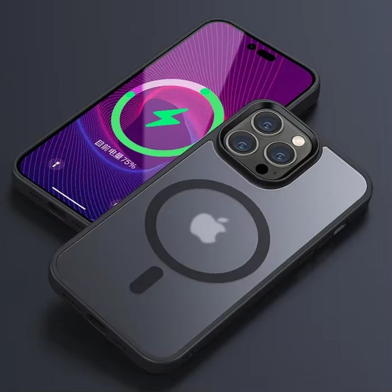 Matte Frosted iPhone Case – Magnetic & Magsafe