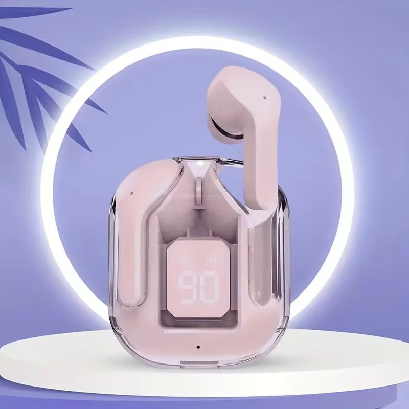 Wireless Bluetooth Earphone Transparent HIFI Headphones