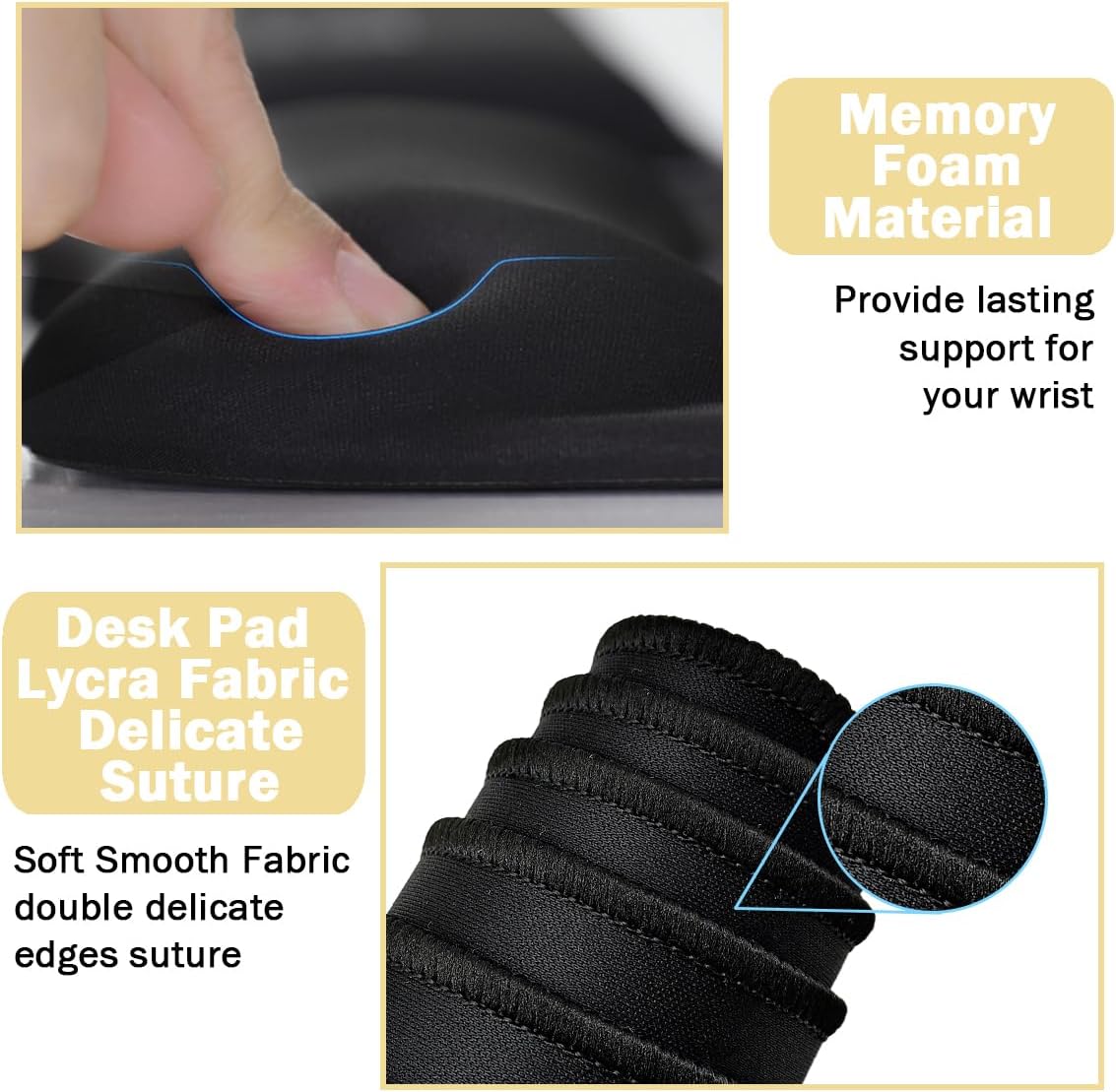 Keyboard Wrist Rest Large Mouse Pad Wrist Support for Computer