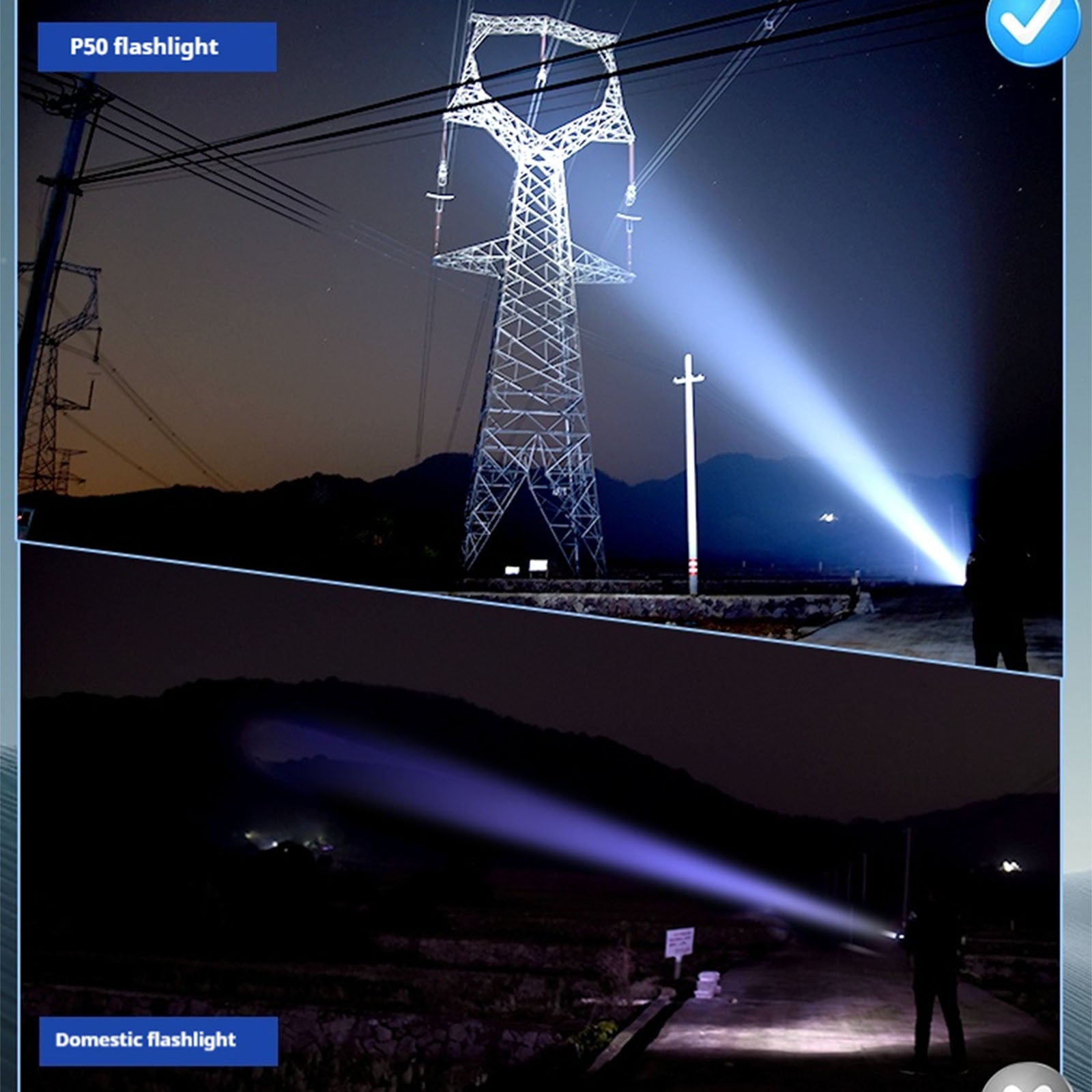 P50 Retractable Flashlight