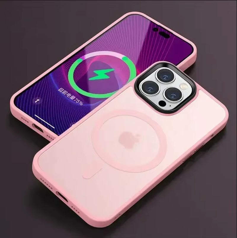 Matte Frosted iPhone Case – Magnetic & Magsafe