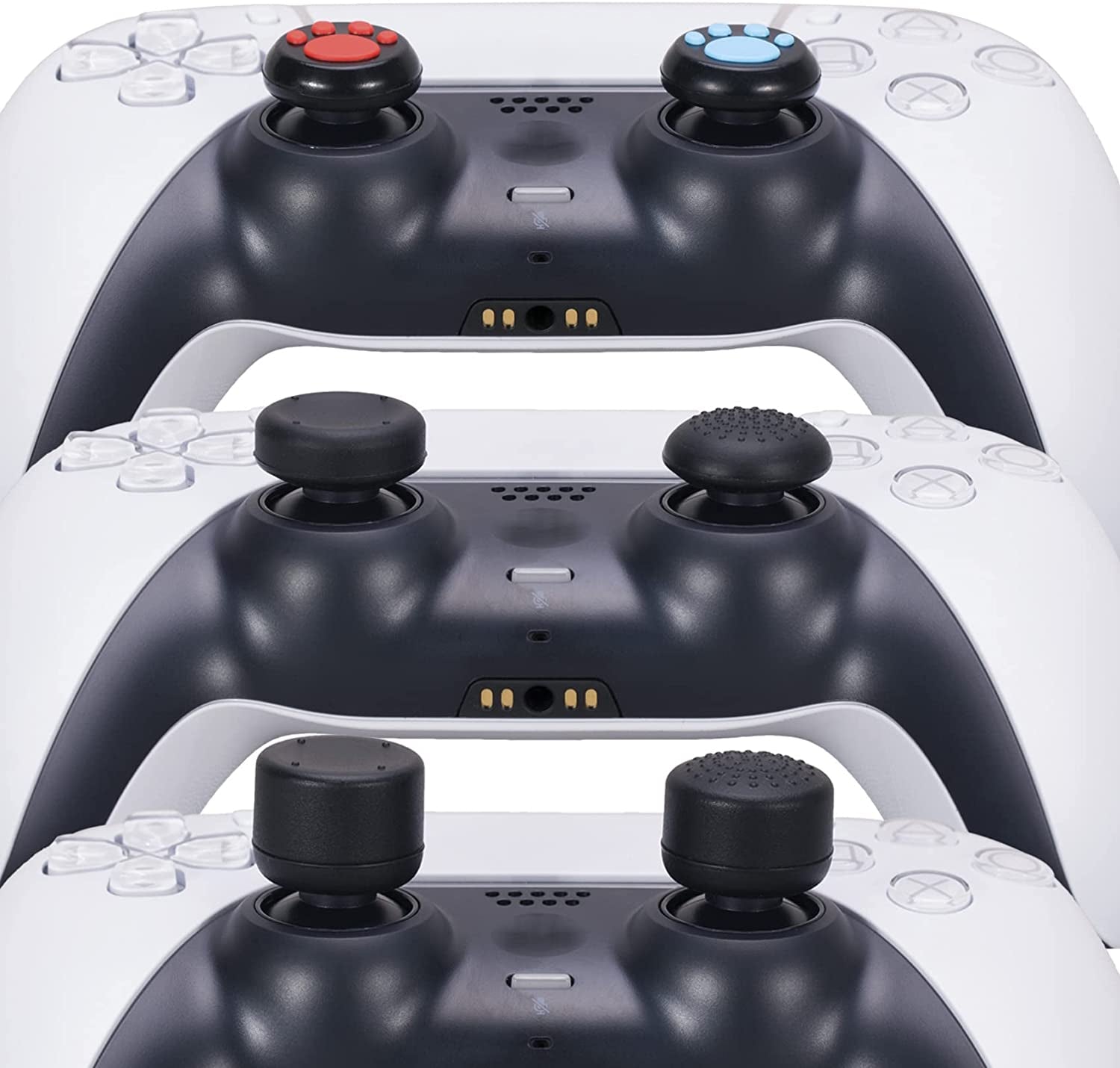 PS5 Controller Silicone Cover with Thumb Grips