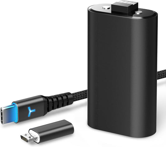 Xbox Controller Rechargeable Battery Kit with USB Cable