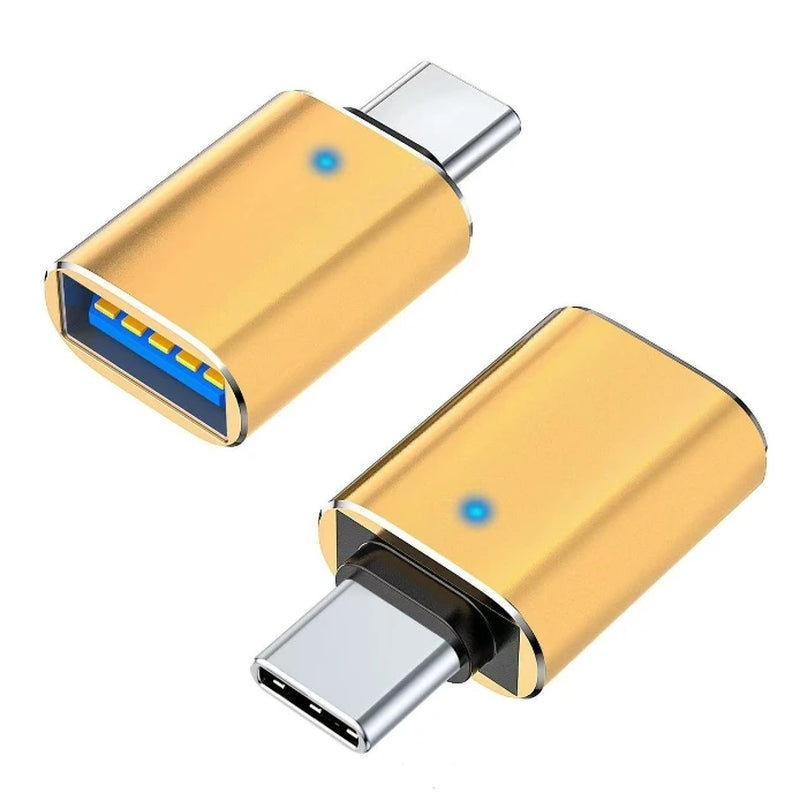 USB-A to USB-C OTG Adapter