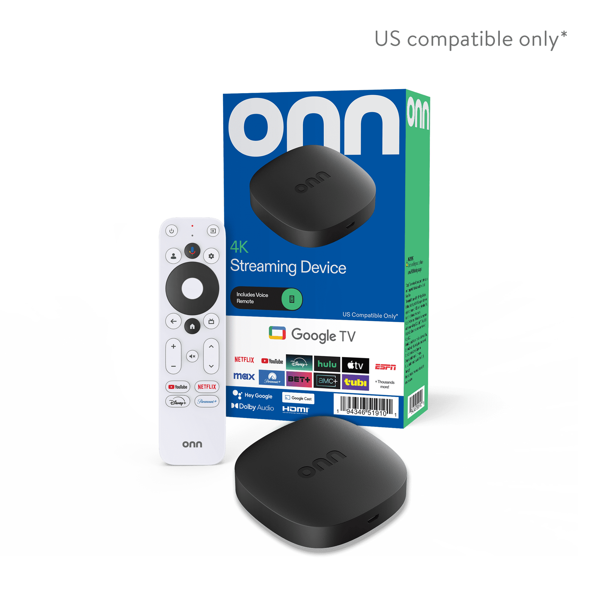 4K Streaming Device, Google TV